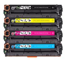 Kit De 4 Toner Compatível CF500A CF501A CF502A CF503A M254dn M280nw M281fdw