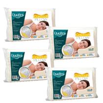 Kit de 4 Travesseiros Contour Pillow - Duoflex Kit de 4 Travesseiros Contour Pillow - Duoflex