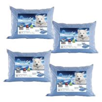 Kit de 4 Travesseiros Refescantes Gelados