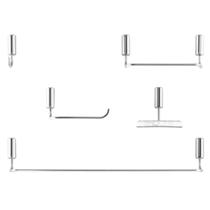 Kit De 5 Acessórios De Parede Para Banheiro Cromado Idea Docol