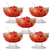 Kit de 5 Bomboniere Gigante Buffet Marshmallow Sobremesas 5L Kit de 5 Bomboniere Gigante Buffet Marshmallow Sobremesas 5L