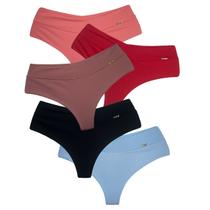 Kit De 5 Calcinha Fio Dental Duplo Levanta Bumbum Adulto Kit De 5 Calcinha Fio Dental Duplo Levanta Bumbum Adulto