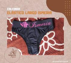 Kit de 5 Calcinhas feminina preta com elástico