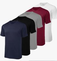 Kit de 5 camisetas dry fit masculina