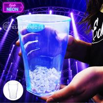 Kit De 5 Copo Drink Cristal BIG Neon P/ Festa Balada 650ml Excelente p/ drink e MILK SHAK AP1003CRN