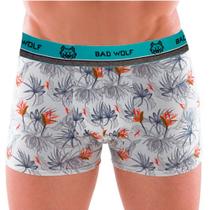 Kit de 5 cuecas boxer microfibra premium - bad wolf