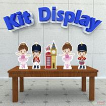 Kit de 5 Displays de Mesa Soldadinho de Chumbo e Bailarina - IMPAKTO VISUAL