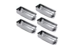 Kit De 5 Forma De Pão Bolo Inglês Gelo Em Alumínio Polido Anti-mancha IF 35 N 3 De 31 cm **Grande**