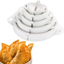 Kit de 5 Formas para Fazer Pastel - Conjunto de Forma Para Fazer Pastel Fogazza Risole Salgados 5 - Keita - PANAMI