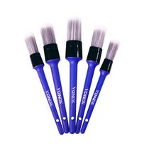 Kit de 5 Pinceis para Detalhamento Interno Vonixx Kit de 5 Pinceis para Detalhamento Interno Vonixx