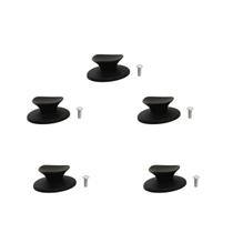 kit De 5 Pomel Puxador Pegador Para Panelas E Frigideiras