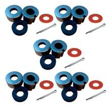 Kit de 5 Retentores para Bucha de Agitador de Tanquinho Colormaq LCM LCB LCS