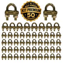 Kit de 50 conectores para haste de aterramento gtdu 5/8 - ideal para instalações elétricas Kit de 50 conectores para haste de aterramento gtdu 5/8 - ideal para instalações elétricas