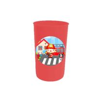 Kit de 50 copos para festa vermelho