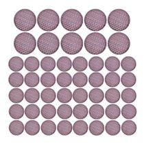 Kit de 50 Jogos Americanos Redondos Saleen (Bordeaux)