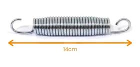 Kit De 50 Molas De 14cm Para Pula Pula De Alta Resistencia