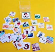 Kit de 50 Peças de Pasta de Comunicação Alternativa - CAA