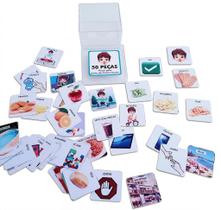 Kit de 50 Peças de Pasta de Comunicação Alternativa - CAA