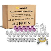 Kit de 55 peças de consumíveis para cortador plasma S SIMDER AG60P