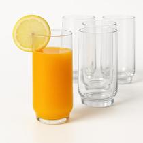 Kit de 6 Copos de Vidro NadirLiso de 300ml