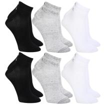Kit De 6 Par Meia Esportiva Cano Curto Soquete Mash Em Algodão Feminina E Masculina Unissex Kit De 6 Par Meia Esportiva Cano Curto Soquete Mash Em Algodão Feminina E Masculina Unissex