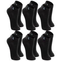 Kit De 6 Pares Meia Lupo Sport Kids Cano Curto Infantil Algodão Cores Básicas Para Menino E Menina