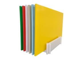 Kit de 6 Tábuas de Corte padrão ANVISA - 10mm X 30cm X 50cm - Com suporte Kit de 6 Tábuas de Corte padrão ANVISA - 10mm X 30cm X 50cm - Com suporte