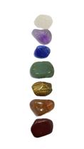 Kit de 7 Pedras dos Chakras 100% Naturais Media Kit de 7 Pedras dos Chakras 100% Naturais Media