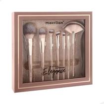 Kit de 7 Pinceis Profissional Elegance Macrilan