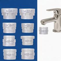 Kit de 8 Adaptadores para Torneira Tylola, ABS Livre de BPA, Compatível