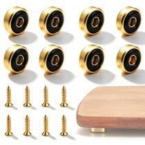 Kit de 8 pés de latão antiderrapantes para tábua de corte Hxszk Kit de 8 pés de latão antiderrapantes para tábua de corte Hxszk