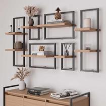 Kit de 8 Prateleiras Industrial Montana - Pleno Kit de 8 Prateleiras Industrial Montana - Pleno