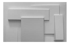 Kit De 80 Placas Decorativa 3d De Revestimento Pvc 50cmx50cm