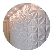 Kit De 80 Placas Decorativa 3d De Revestimento Pvc 50cmx50cm