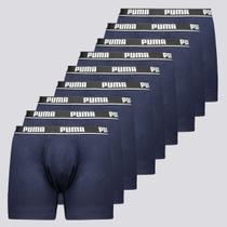 Kit de 9 Cuecas Puma Boxer Cotton Marinho