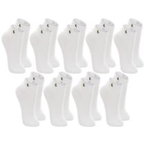 Kit De 9 Pares Meia Lupo Sport Kids Cano Curto Infantil Algodão Cores Básicas Para Menino E Menina