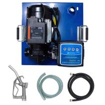 Kit de Abastecimento para Gasolina 230V 104L/min com Medidor Mangueira e Bico Automático BREMEN Kit de Abastecimento para Gasolina 230V 104L/min com Medidor Mangueira e Bico Automático BREMEN