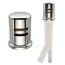 Kit de abertura de ar para lava-louças PetrelWing com tampa de abertura de ar cromada Kit de abertura de ar para lava-louças PetrelWing com tampa de abertura de ar cromada