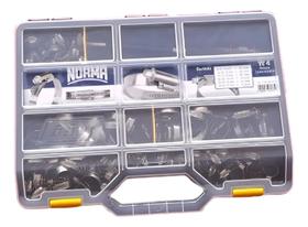 Kit De Abraçadeira Em Aço Inox C/ 120 Unid