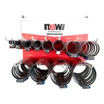 Kit de Abraçadeiras Metálicas Fita 9mm C/ Expositor Kit de Abraçadeiras Metálicas Fita 9mm C/ Expositor