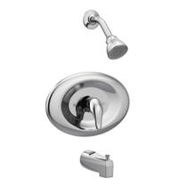 Kit de acabamento de chuveiro Moen Chateau TL2369EP Chrome 1 Handle