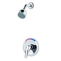 Kit de acabamento de chuveiro Pfister Pfirst Series de 1 alça cromado
