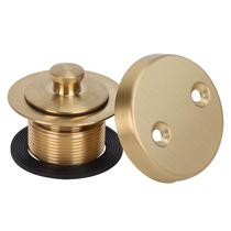 Kit de acabamento de drenagem PRIMSOPH Lift Turn Tub em ouro escovado Kit de acabamento de drenagem PRIMSOPH Lift Turn Tub em ouro escovado