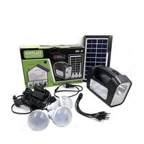Kit de acampamento de emergência com holofote solar GDPLUS GD-8 36h