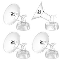Kit de Accesorios para Extractor de Leche Gotocut 4 piezas, Bridas de 24 mm