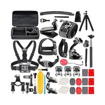 Kit De Acessórios 50 Em 1 Para Câmeras De Ação GoPro Hero 11/10/9/8/7/6/5/4 Max, Insta360, AKASO E - NONE