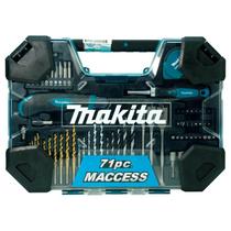 Kit de acessórios 71 peças MACCESS - Linha premium Makita E-22589 Kit de acessórios 71 peças MACCESS - Linha premium Makita E-22589