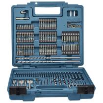 Kit de acessorios brocas e pontas 256 peças e-11689 makita