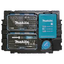 Kit de Acessórios Com 116 Peças + Maleta MakPac Azul Makita - B-49884