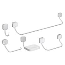 Kit De Acessórios Com 5 Peças Para Banheiro - - Deca Kit Acessorios P-banheiro Deca